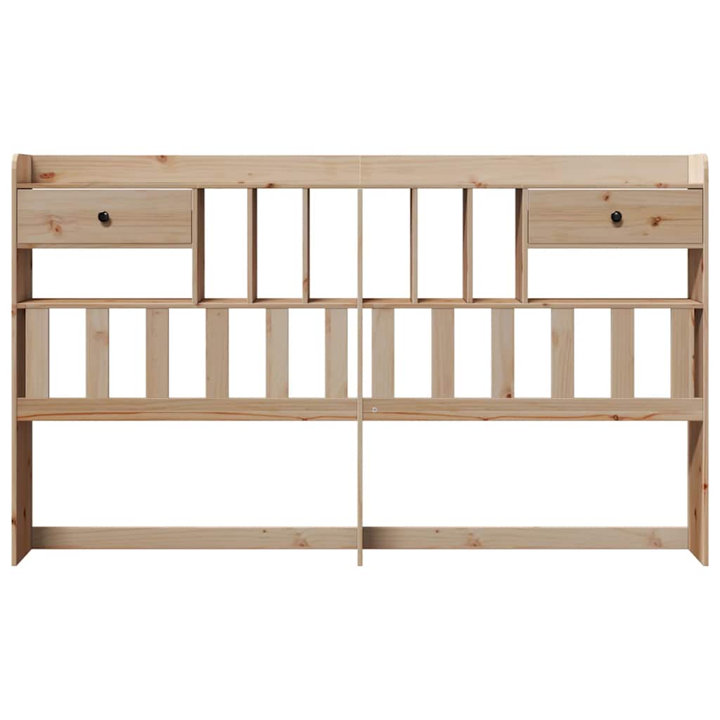 Hodegavl med oppbevaring 180 cm heltre furu