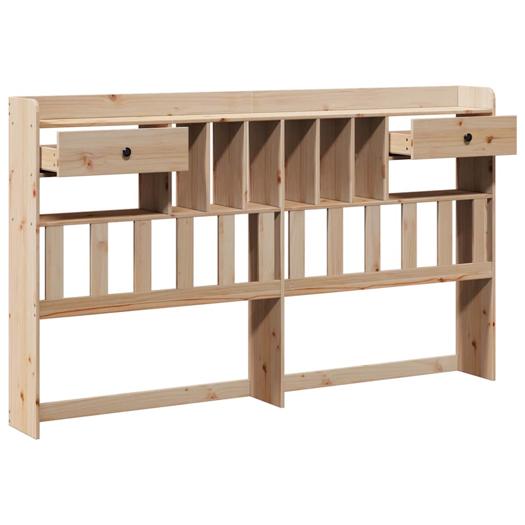 Hodegavl med oppbevaring 180 cm heltre furu