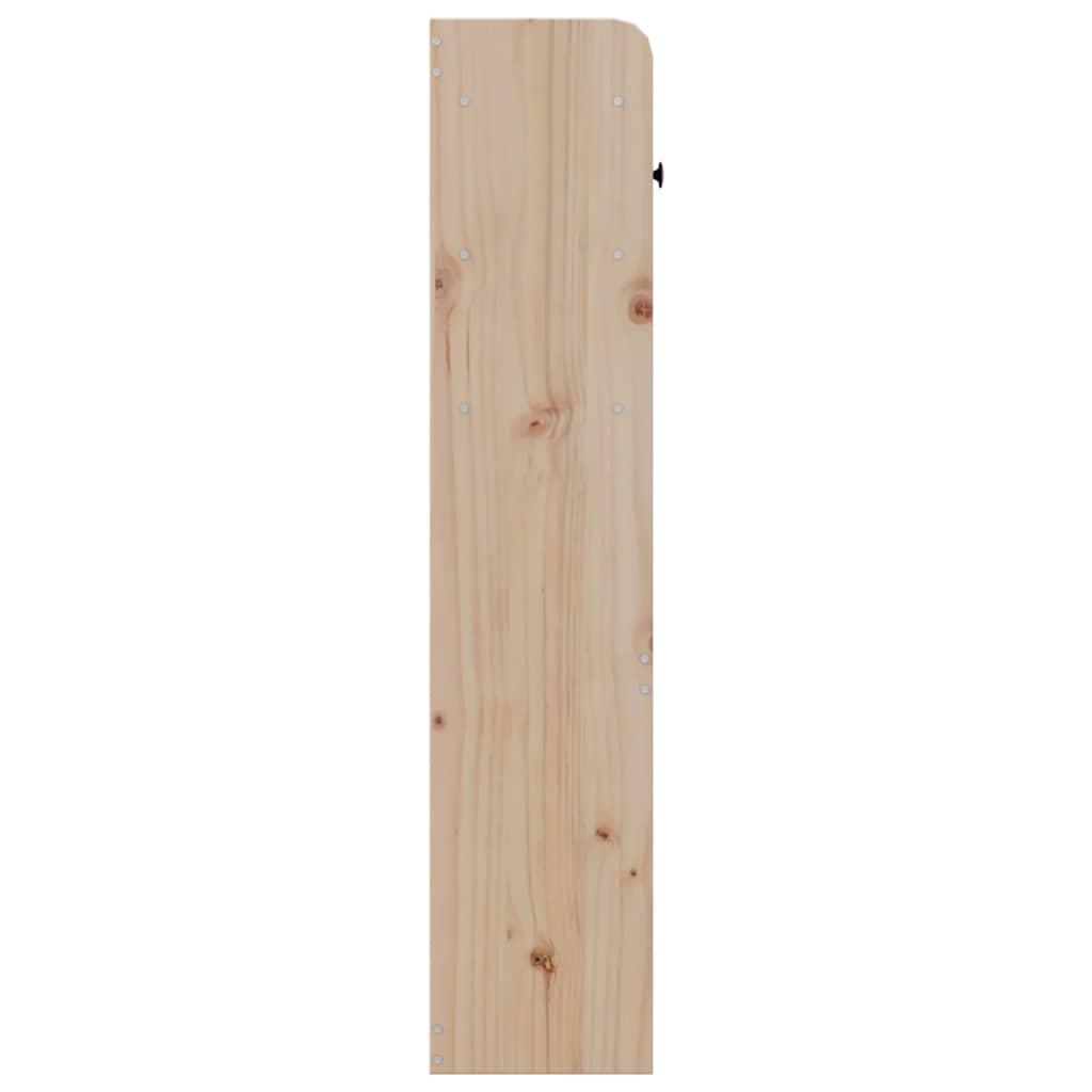 Hodegavl med oppbevaring 180 cm heltre furu
