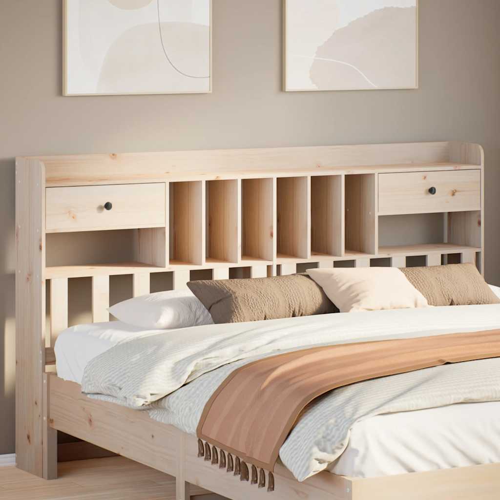 Hodegavl med oppbevaring 180 cm heltre furu