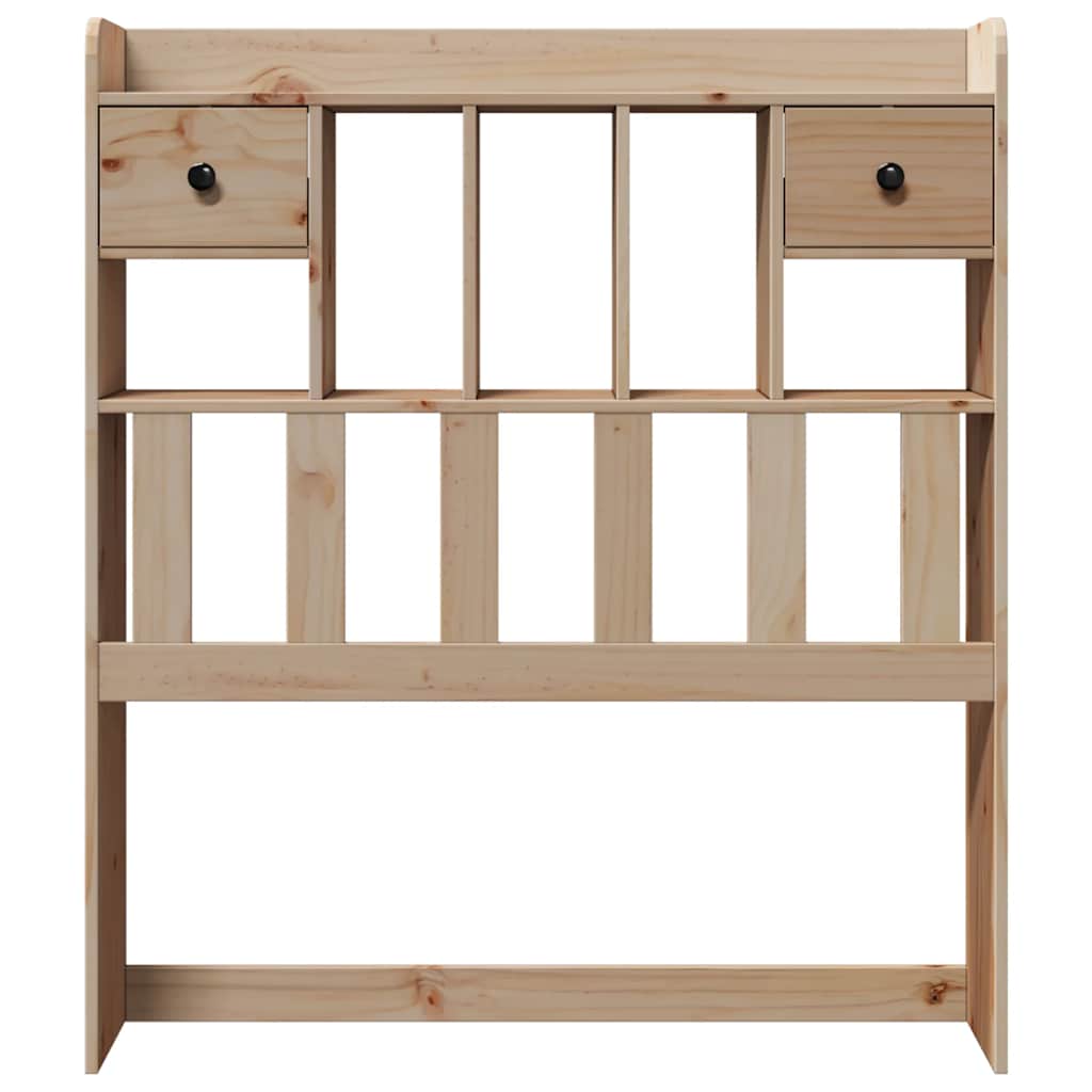 Hodegavl med oppbevaring 90 cm heltre furu