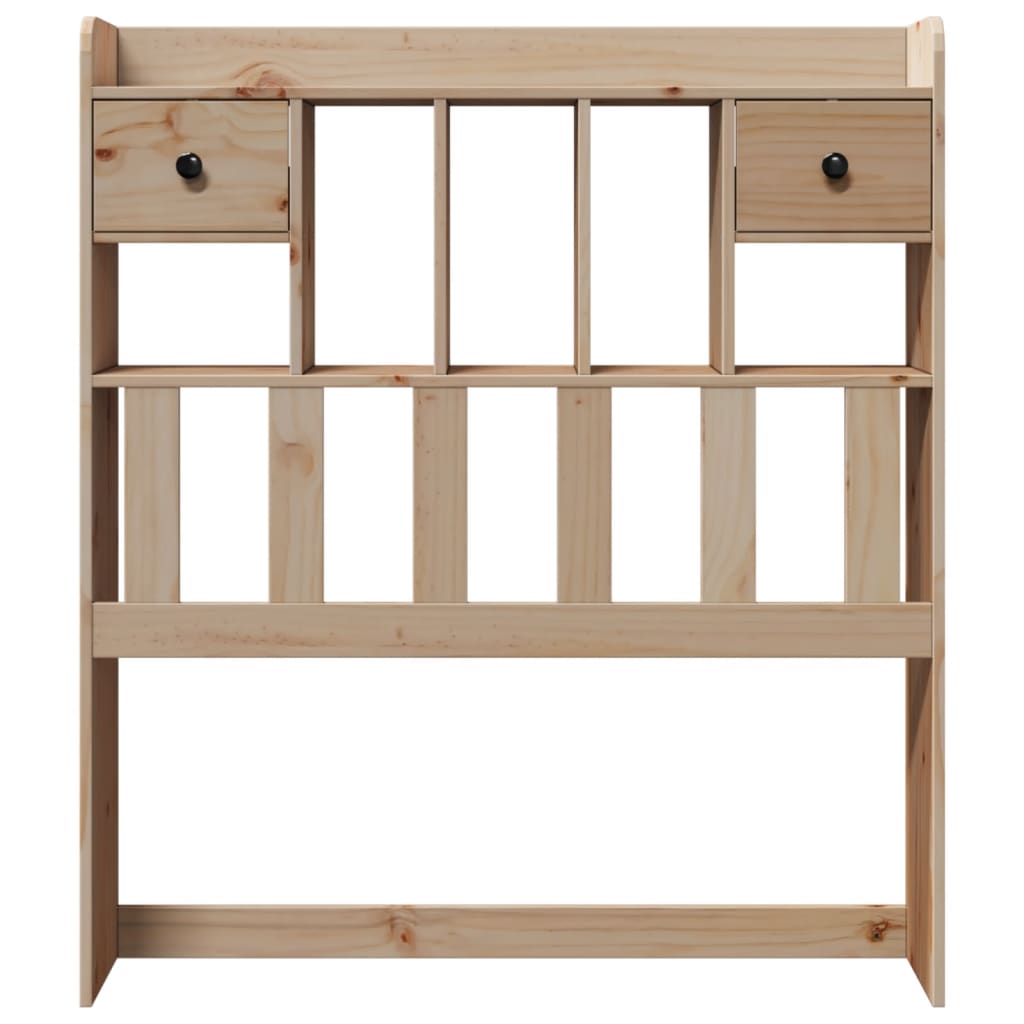 Hodegavl med oppbevaring 75 cm heltre furu