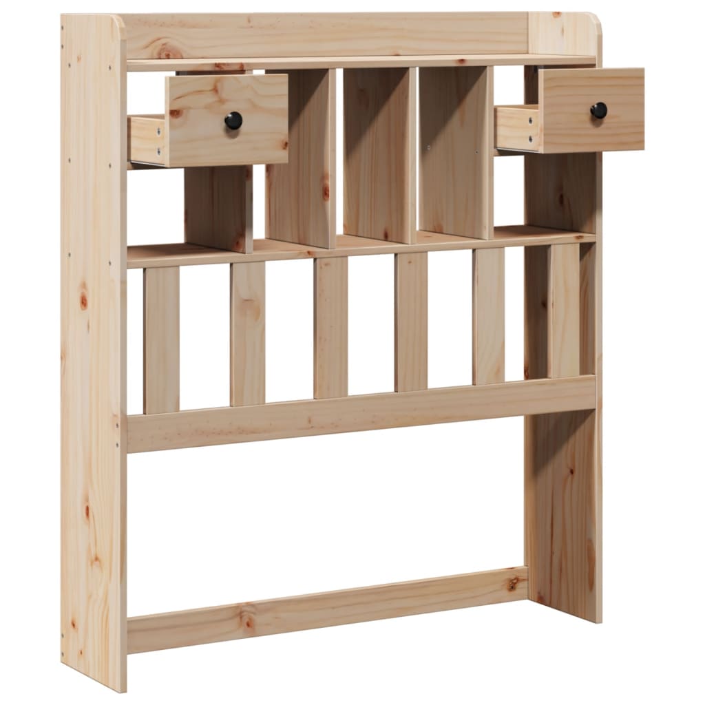 Hodegavl med oppbevaring 75 cm heltre furu