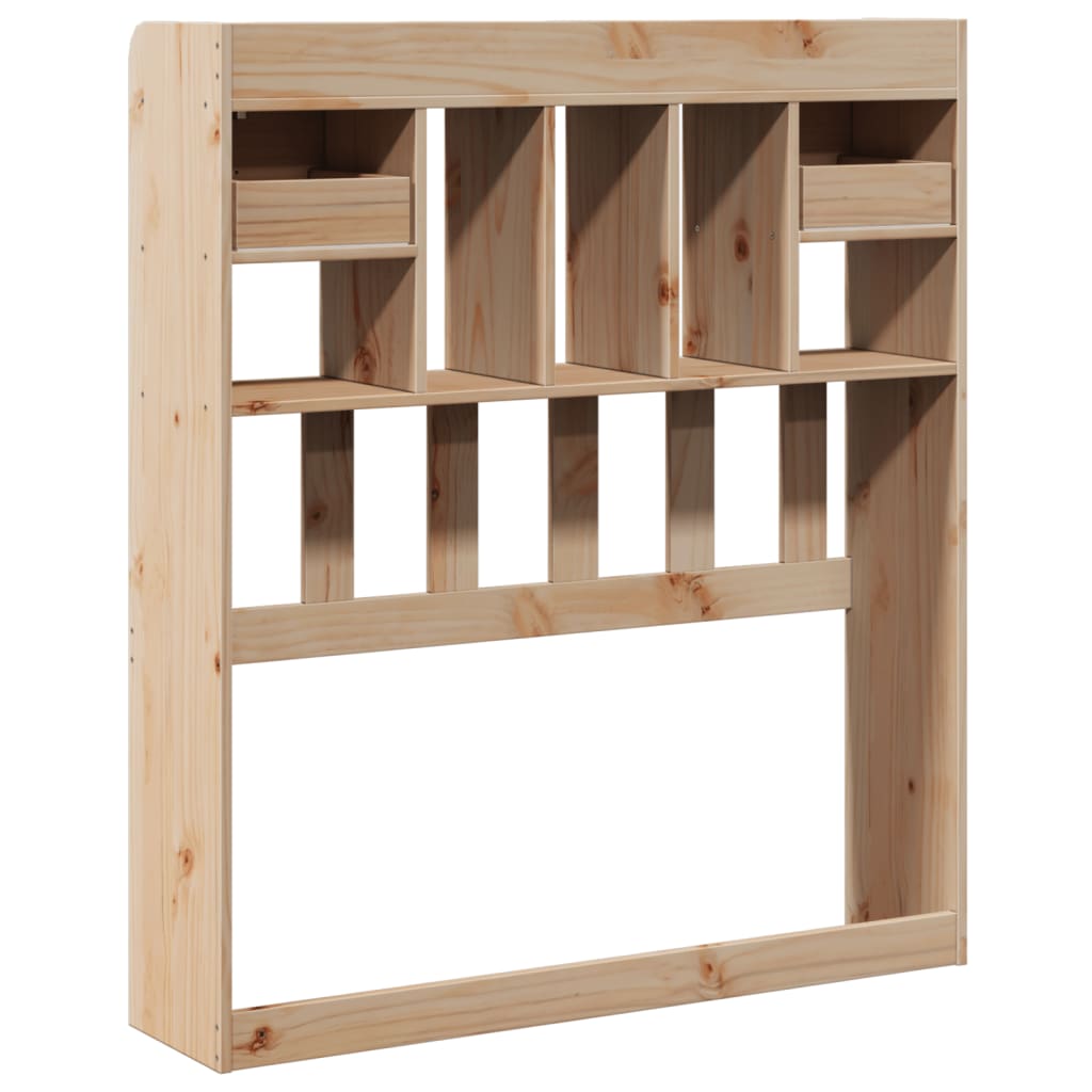 Hodegavl med oppbevaring 75 cm heltre furu