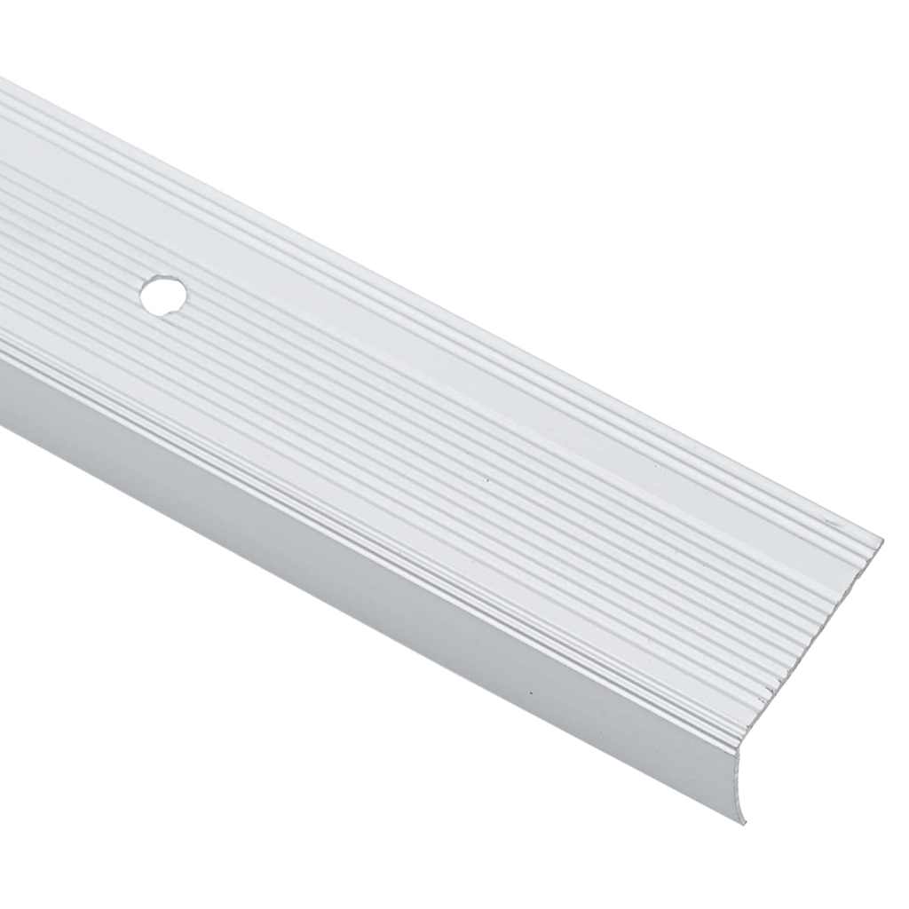 Trappeneser 10 pcs sølv 67 x 3 x 2 cm Aluminium