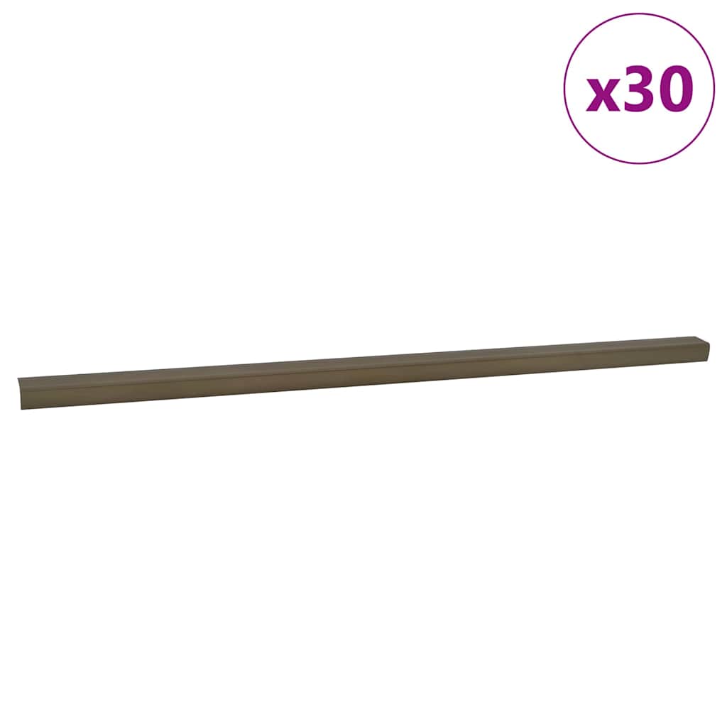 Trappeneser 30 pcs Brun 67 x 3.5 x 3 cm Aluminium