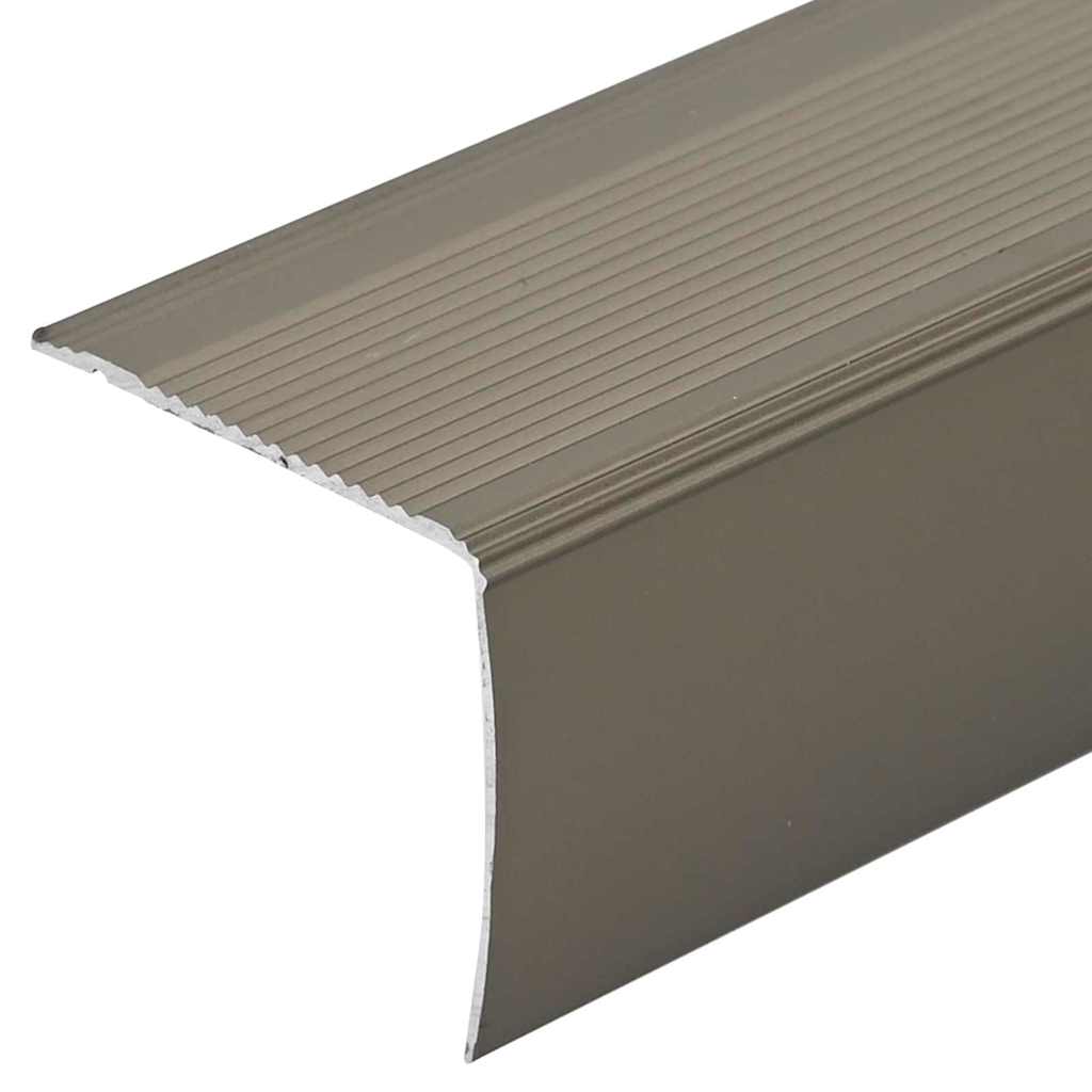 Trappeneser 10 pcs champagne 67 x 3 x 2 cm Aluminium
