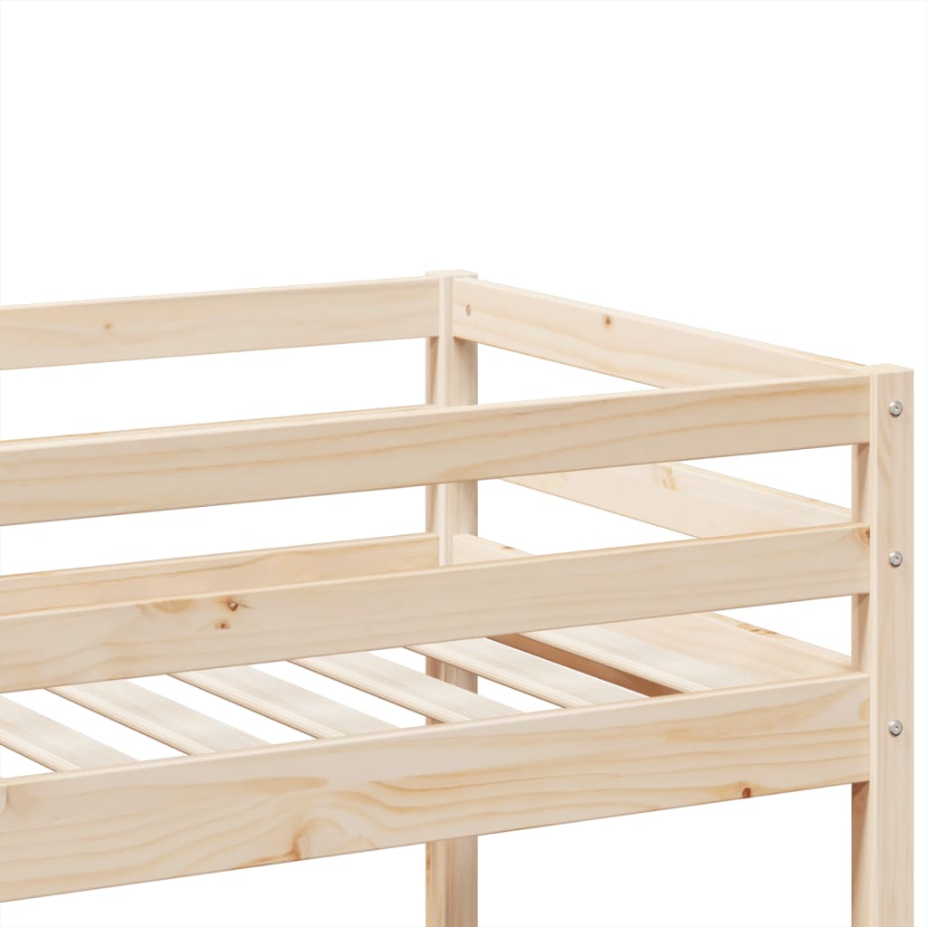 Køyeseng 90x190 cm heltre furu