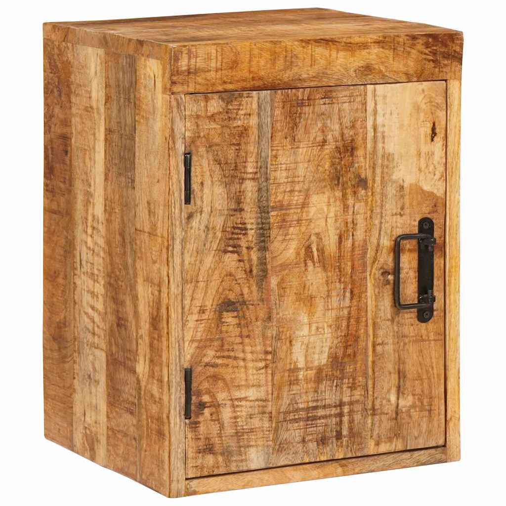 Nattbord 2 pcs Brun 35 x 33 x 48 cm Massiv mango tre