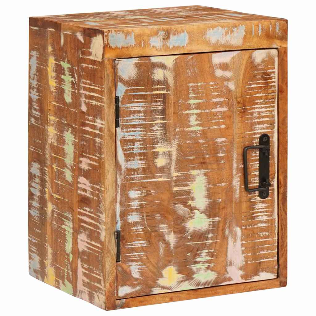 Nattbord 2 pcs Brun 35 x 33 x 48 cm Massiv Rektivert Tre