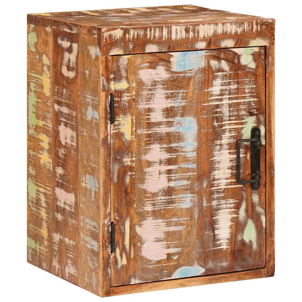 Nattbord 2 pcs Brun 35 x 33 x 48 cm Massivt gjenvunnet tre