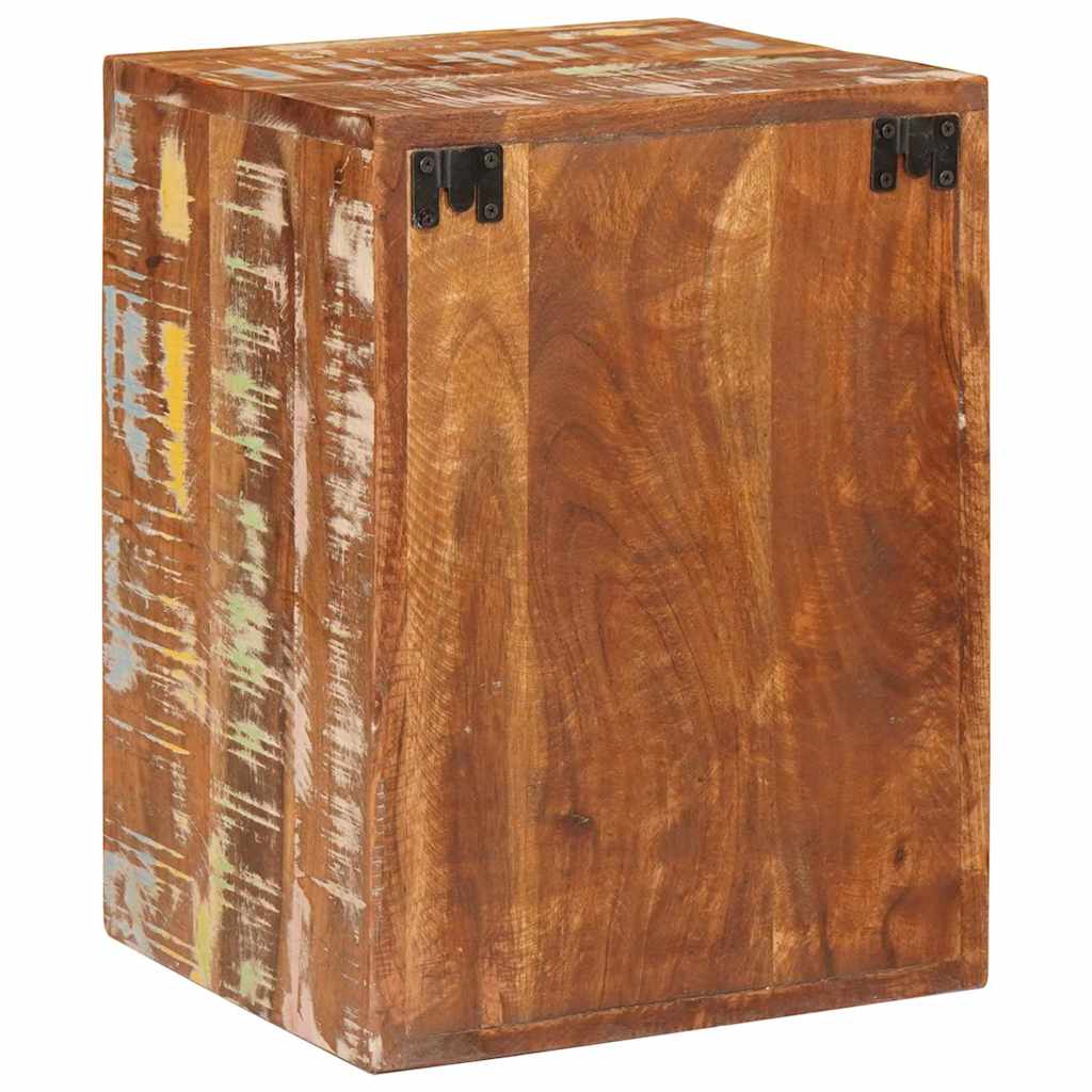 Nattbord 2 pcs Brun 35 x 33 x 48 cm Massiv Rektivert Tre