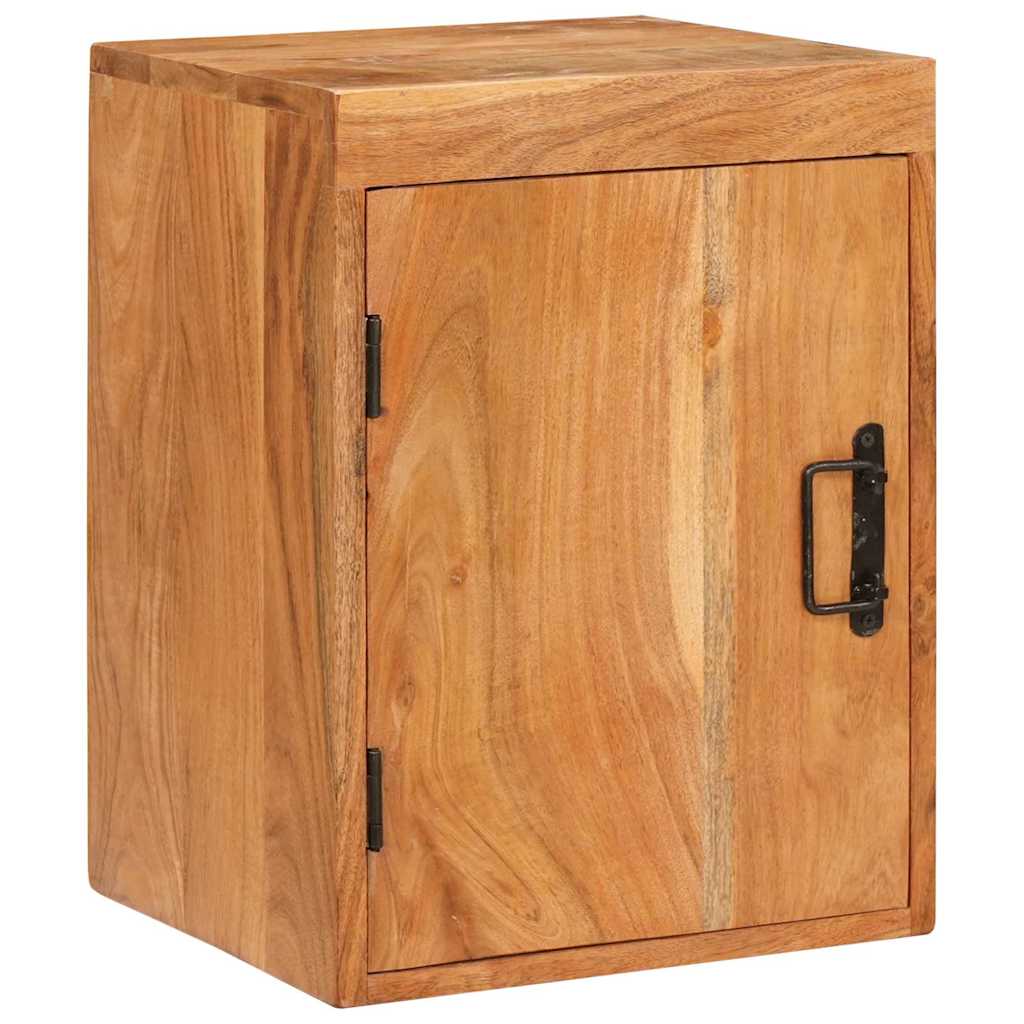 Nattbord 2 pcs Brun 35 x 33 x 48 cm Solid akasietre
