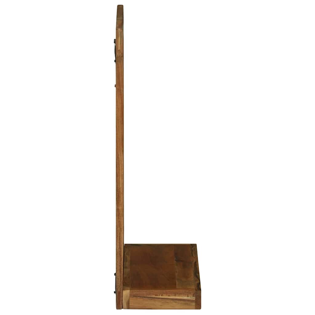 Baderomsspeil Rektangulær Brun 50 x 22 x 70 cm Solid akasietre