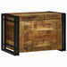 Lagringsboks Brun og svart 60 x 40 x 41 cm Massiv mango tre