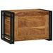 Lagringsboks Brun og svart 60 x 40 x 41 cm Solid akasietre