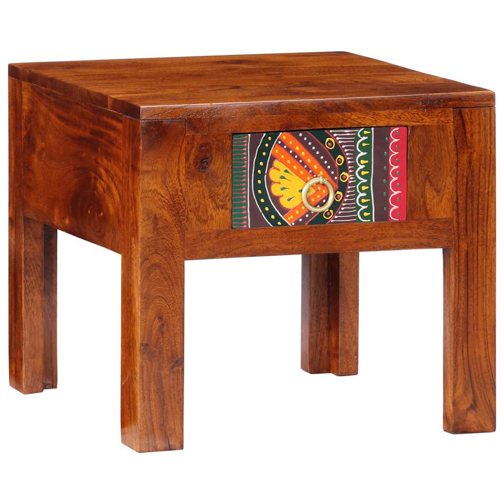 Nattbord 40x40x36 cm heltre akasie