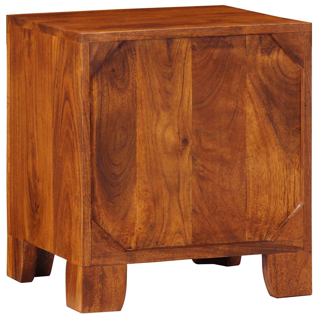 Nattbord 2 stk 40x35x45 cm heltre akasie