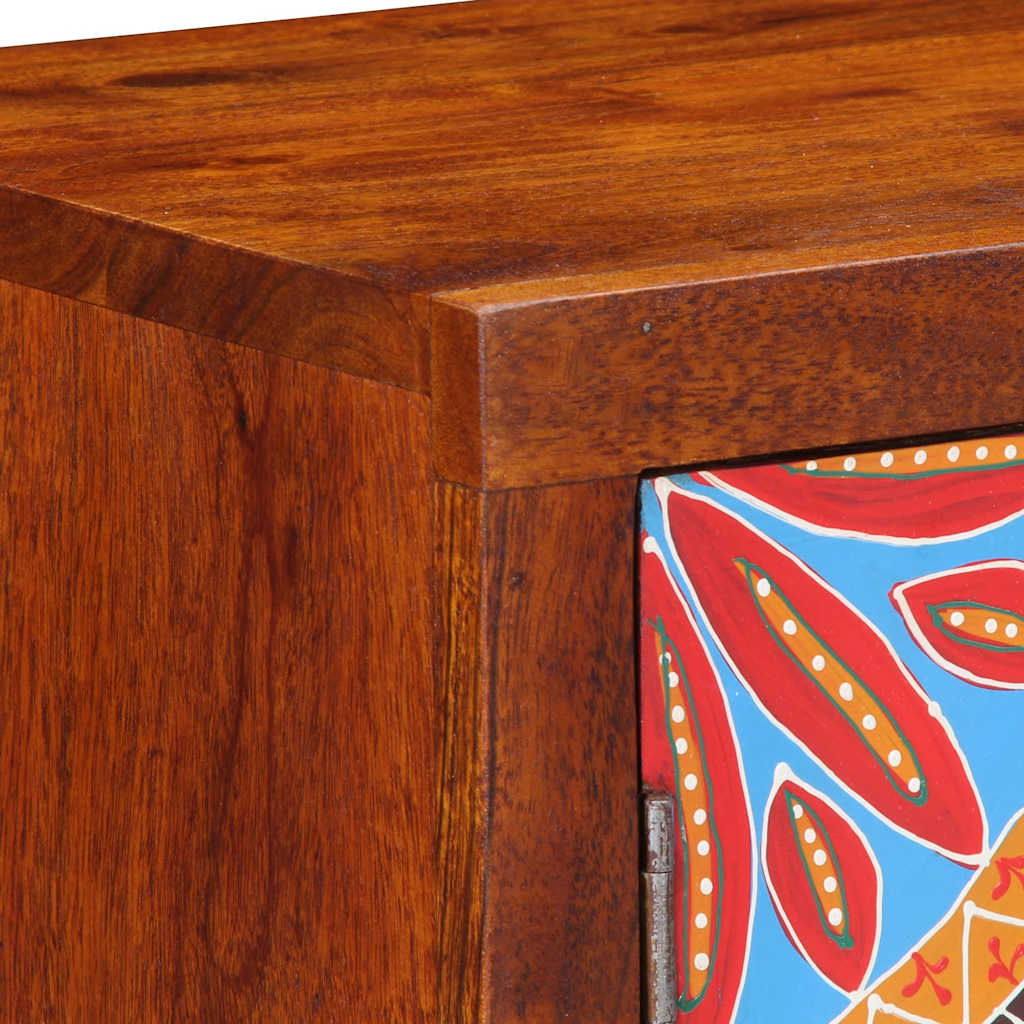 Nattbord 2 stk 40x30x45 cm heltre akasie