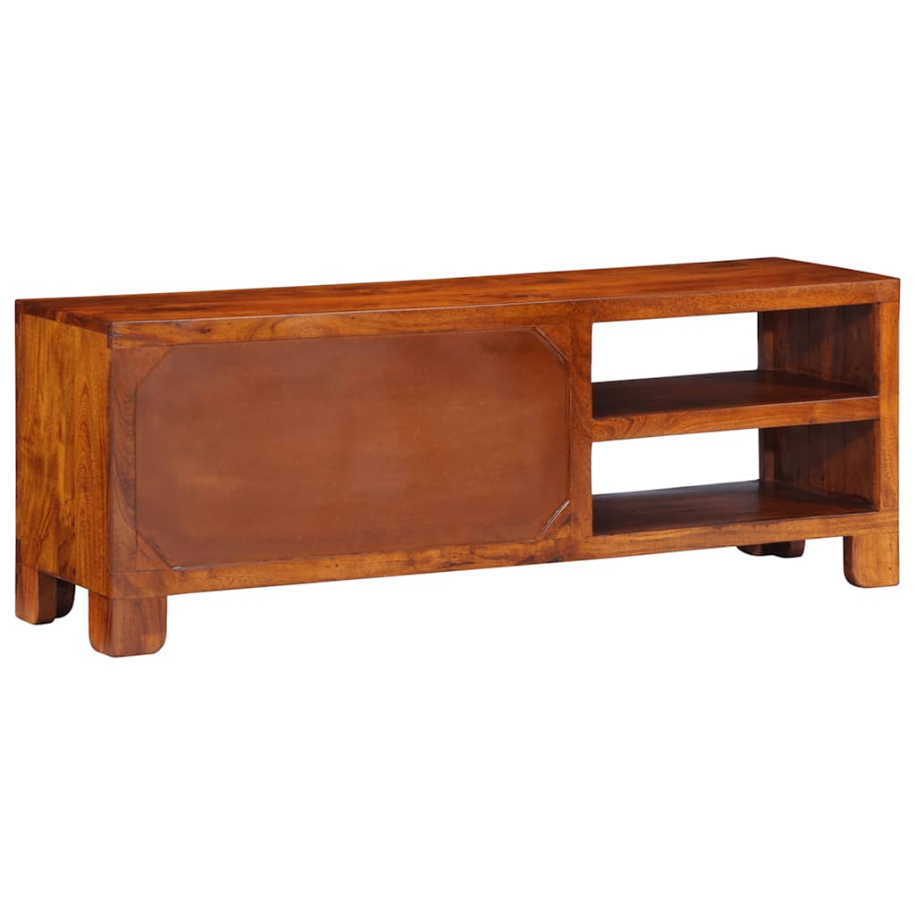 TV-skap flerfarget 110x30x40 heltre akasie