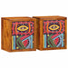 Nattbordskap 2 pcs Brun 35 x 30 x 40 cm Solid akasietre