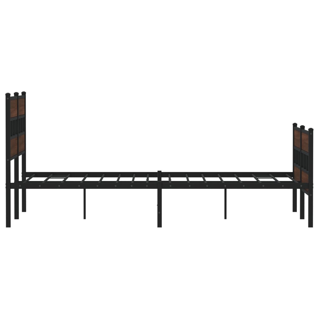 Sengeramme uten madrass med hodegavl og fotgavl 140x190 cm