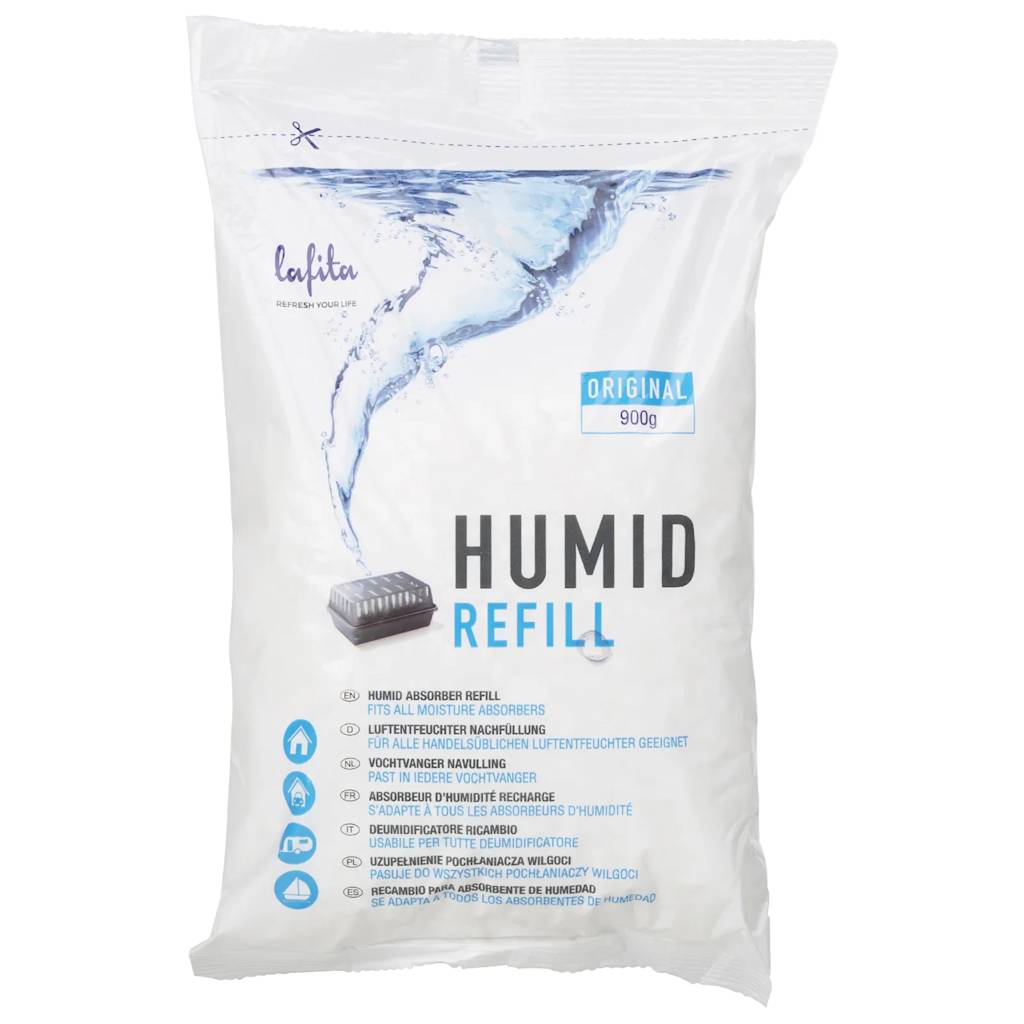 Fuktdempere med refillposer 4 stk 900 g