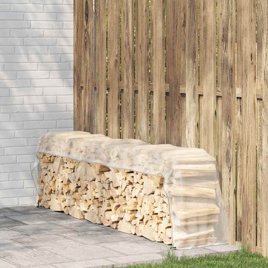 Klar presenning med maljer 1x4 m polyetylen