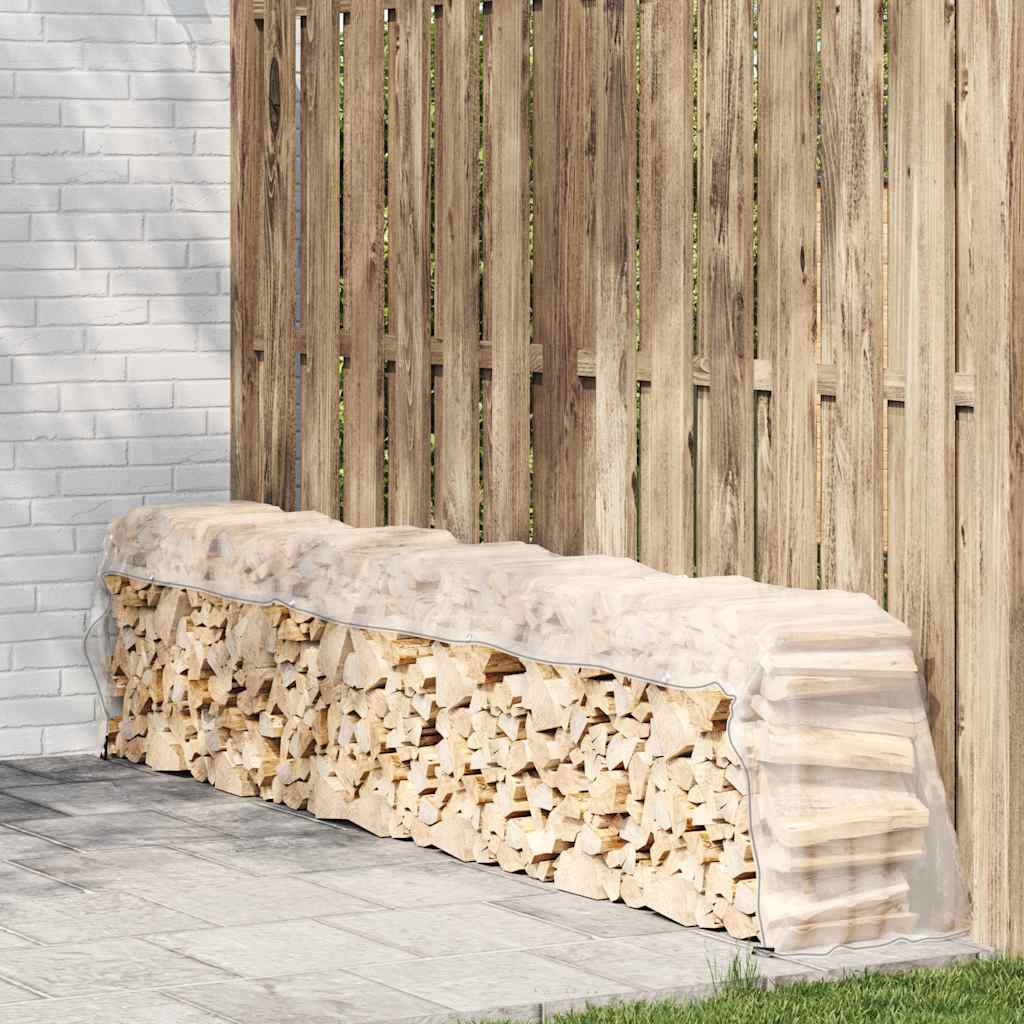Klar presenning med maljer 1x6 m polyetylen