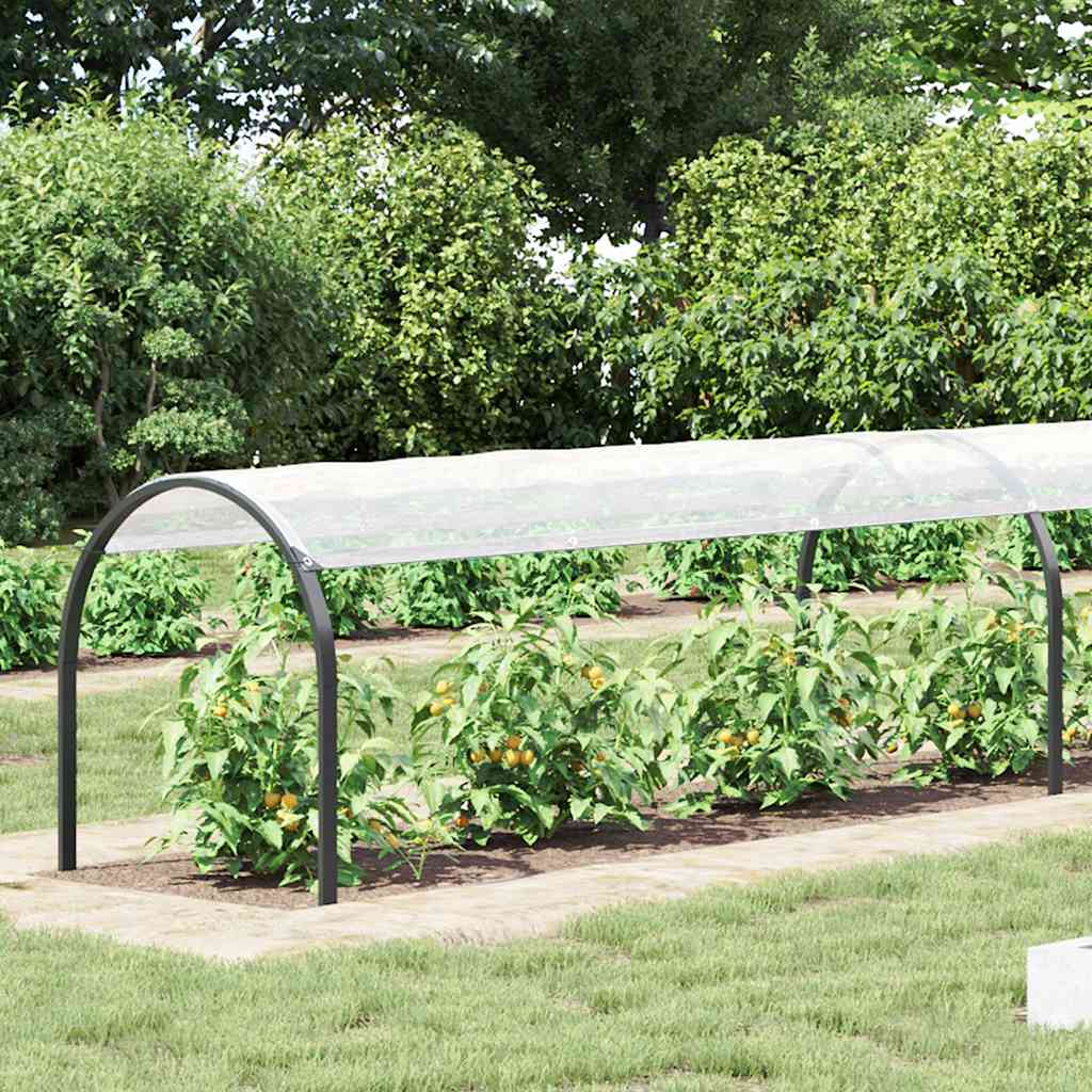 Klar presenning med maljer 1x10 m polyetylen