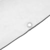 Klar presenning med maljer 1x10 m polyetylen