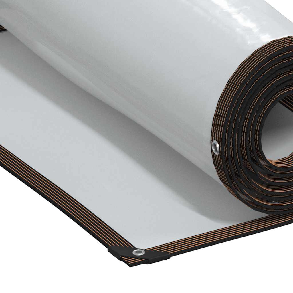 Klar presenning med maljer 1x3 m polyetylen