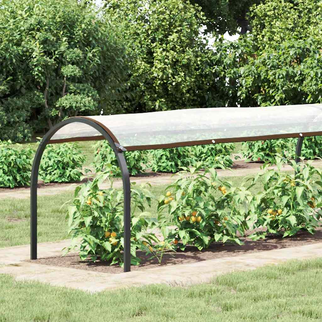 Klar presenning med maljer 1x12 m polyetylen