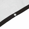 Klar presenning med maljer 2x2 m polyetylen