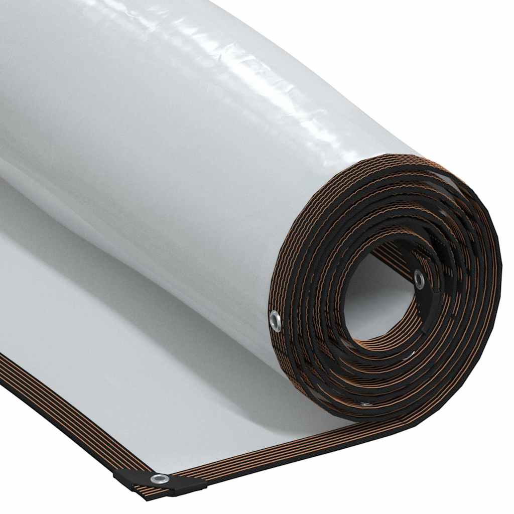 Klar presenning med maljer 3x3 m polyetylen