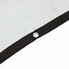 Klar presenning med maljer 8x8 m polyetylen