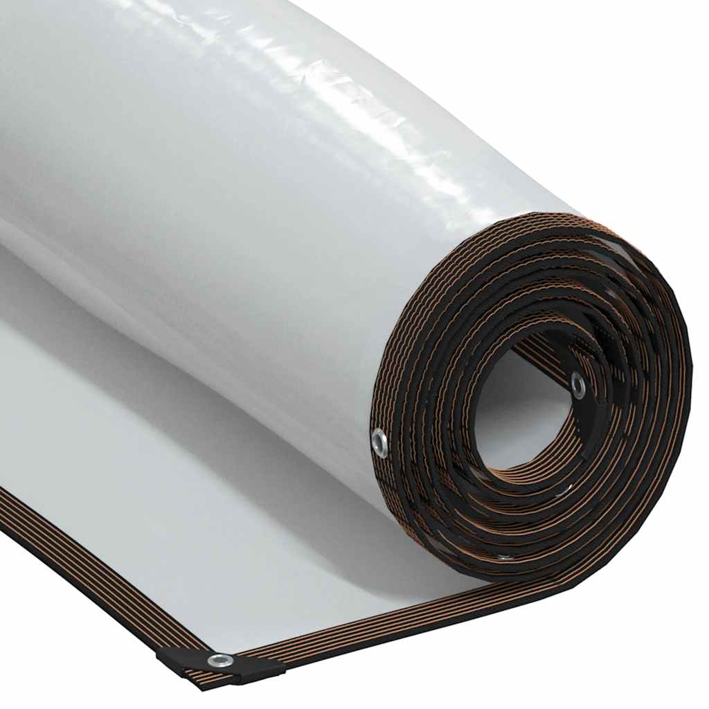 Klar presenning med maljer 10x12 m polyetylen