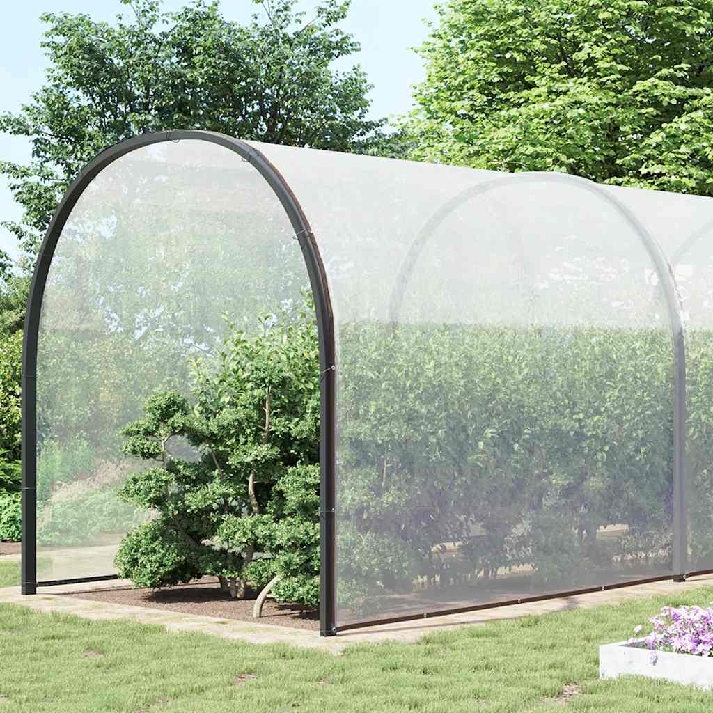 Klar presenning med maljer 10x12 m polyetylen