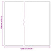 Klar presenning med maljer 12x12 m polyetylen