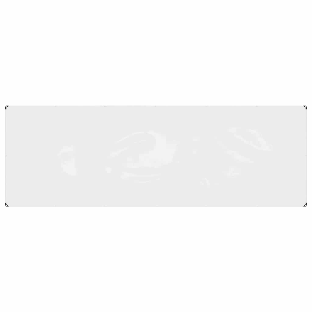 Klar presenning med maljer 1x3 m PVC