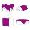 Klar presenning med maljer 1x3 m PVC