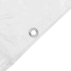 Klar presenning med maljer 1x3 m PVC