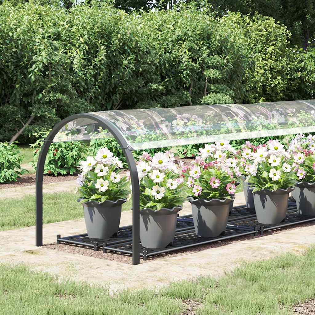 Klar presenning med maljer 1x4 m PVC