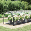 Klar presenning med maljer 1x5 m PVC