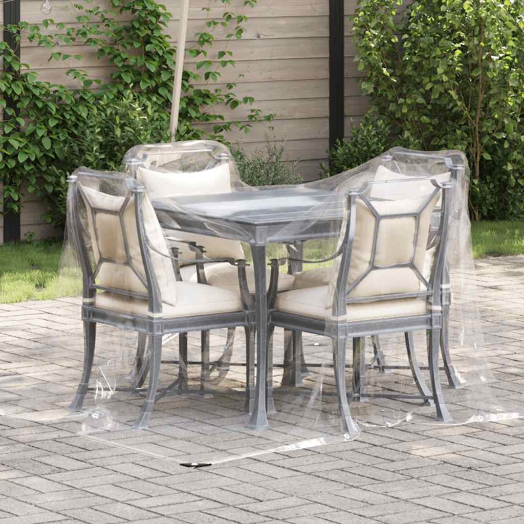Klar presenning med maljer 2x3 m PVC