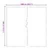 Klar presenning med maljer 4x10 m PVC