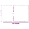 Klar presenning med maljer 4x12 m PVC