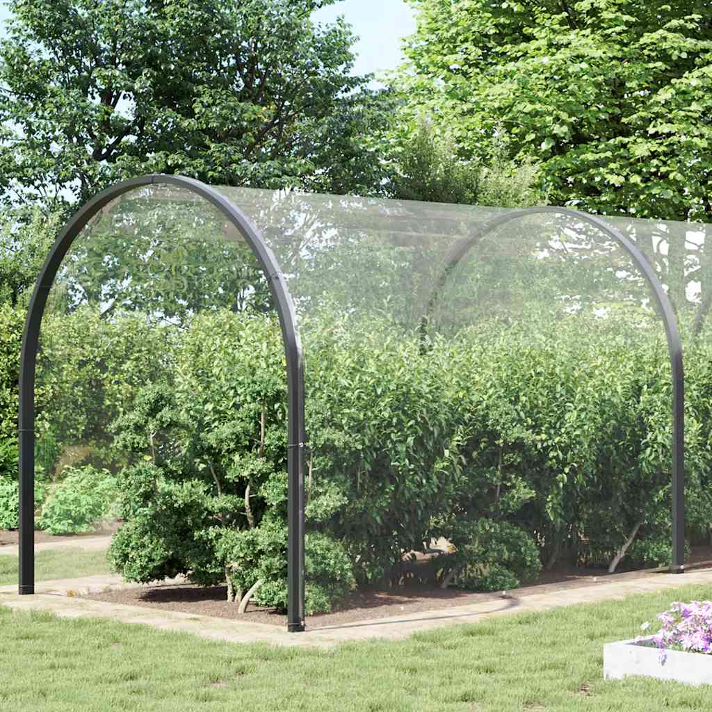 Klar presenning med maljer 5x12 m PVC