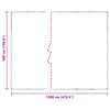 Klar presenning med maljer 5x12 m PVC