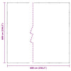 Klar presenning med maljer 6x6 m PVC